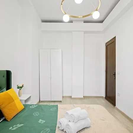 公寓式酒店 Stepup Suites, Cismigiu Park, Center, Amazing Park View